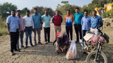 Photo of गांजा व मुद्देमालासह एकास अटक 57 हजाराचा मुद्देमाल जप्त ; बुलढाणा स्थानिक गुन्हे शाखेची कारवाई .