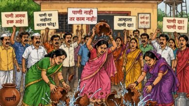 Photo of अण्णाभाऊ साठे नगरात तीव्र पाणीटंचाई; सार्वजनिक नळासाठी सोनाळा नागरिकांचे निवेदन, ‘मटका फोड’ आंदोलनाचा इशारा