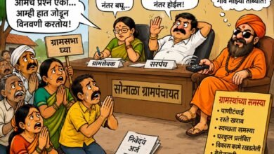 Photo of ” राजीनाम्याचा खेळ अन् ग्रामसेविकेची हिटलरशाहीचा धडका, १ मेची ग्रामसभा गायब, ग्रामस्थांचा संताप अनावर!”